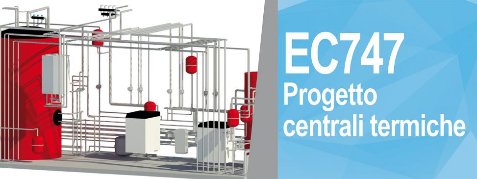 Software EC747 per la progettazione di centrali termiche