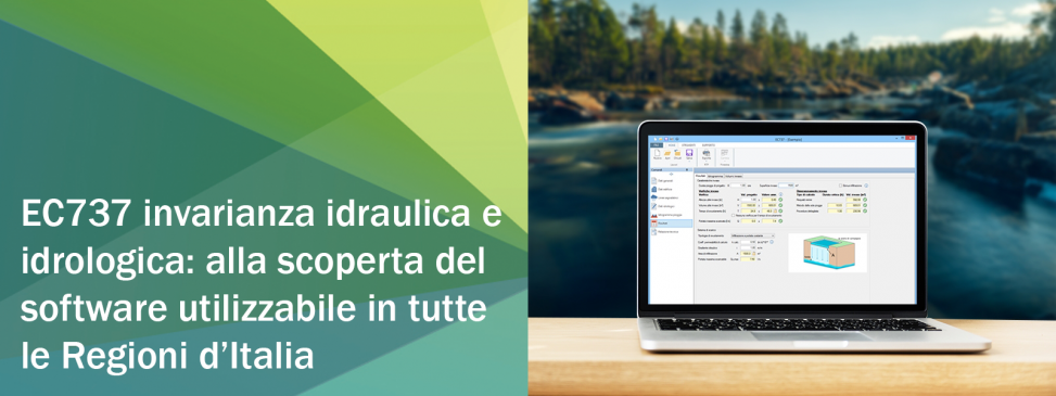 EC737 invarianza idraulica e idrologica: alla scoperta del software utilizzabile in tutte le Regioni d’Italia