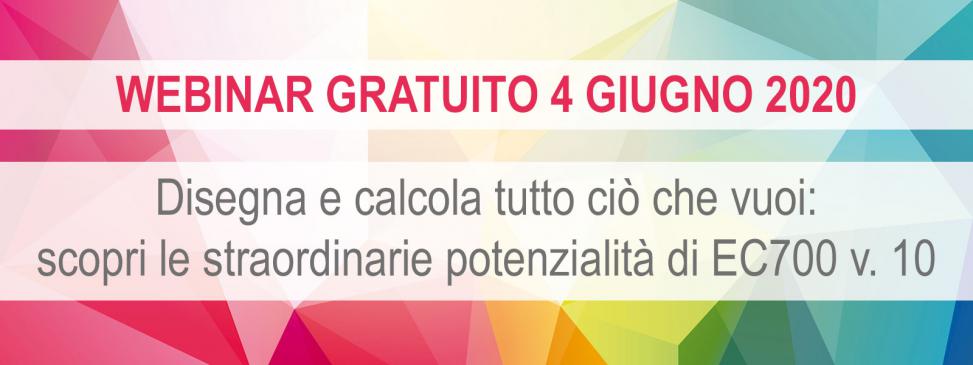 Disegna e calcola tutto ciò che vuoi: scopri le straordinarie potenzialità di EC700 all’evento del 4 giugno in data unica!