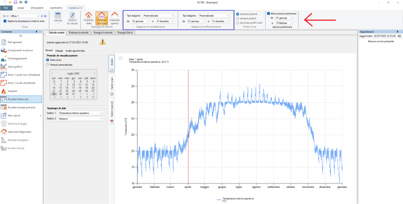 EC700v14 Calcolo preliminare