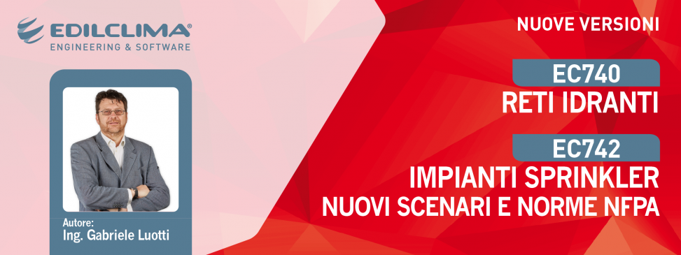 EC740 Rete idranti e naspi e impianti sprinkler - Nuovi scenari e norme NFPA