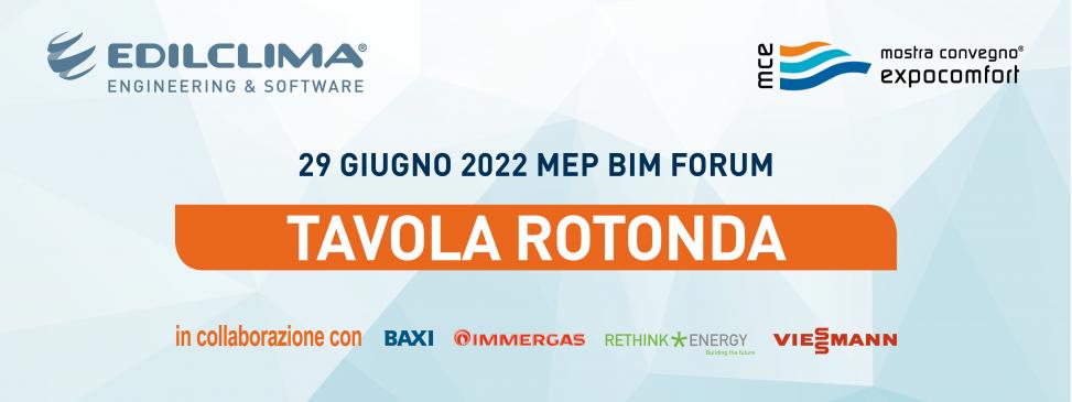 Edilclima a MCE 2022: la Tavola Rotonda con gli esperti dei sistemi per la climatizzazione invernale ed estiva e molto altro ancora